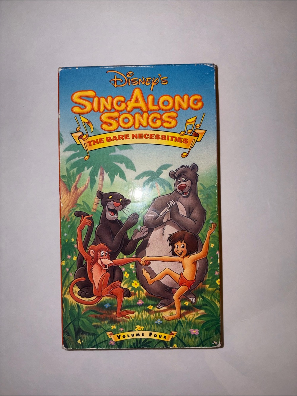 Disney Sing-Along Songs The Bare Necessities VHS